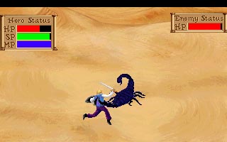QFG2VGA Scorpion Fight
