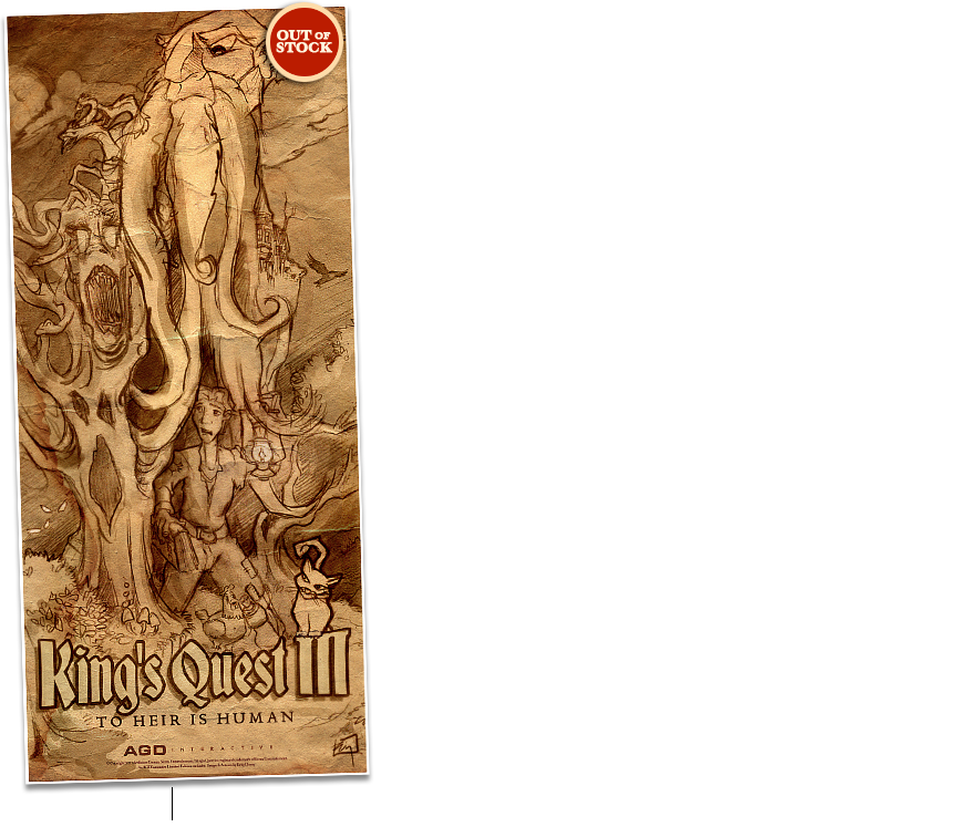 King's Quest III Redux Poster
