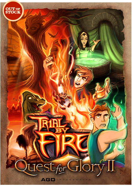 Quest for Glory II Poster