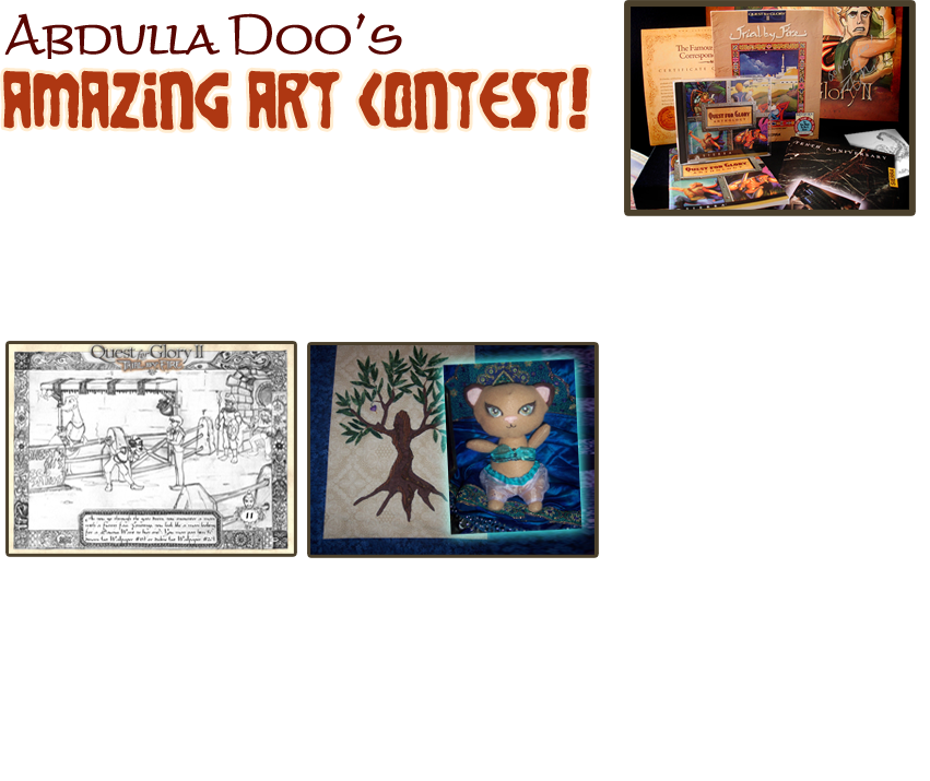 Abdulla Doo's Amazing Art Contest